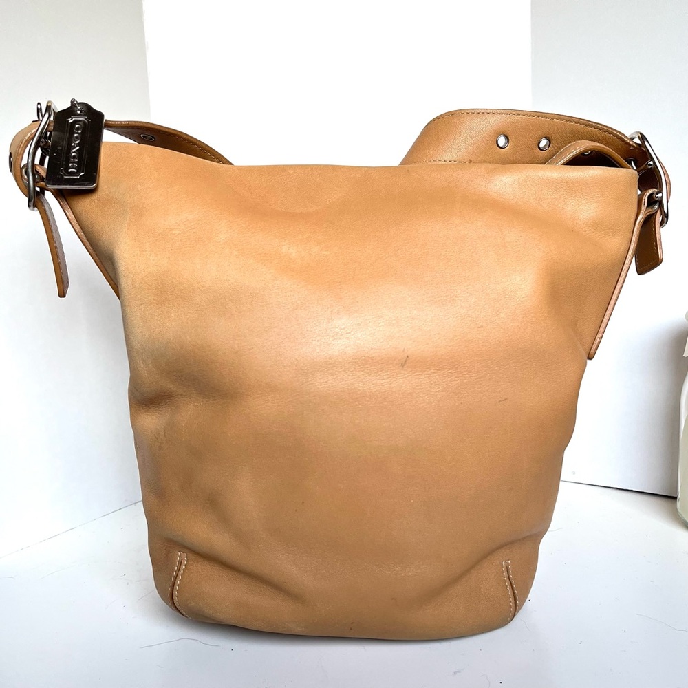 Vintage Coach Shoulder Bag Soho Bucket Duffle Legacy
